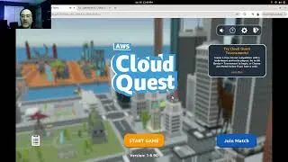 How to join AWS Cloud Quest Tournament for VC Cloud Summer24: AWS Cloud Foundations Event