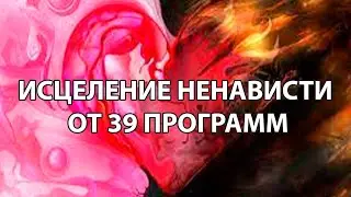 Исцеление Ненависти от 39 программ.