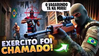 EXÉRCITO FAZ OPERAÇÃO NA FAVELA DA ROCINHA RJ - SQUAD