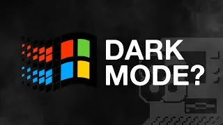 Dark mode in Windows 3.1
