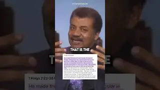 The Bible's Pi🥸 w/Neil deGrasse Tyson opinion #bible  #neildegrassetyson #valueofpi