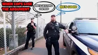Cops Retaliation And Intimidation | Cops Owned When They Don't Know Law
