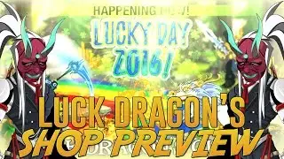 =AQW= Luck Dragon's Shop Preview 2016