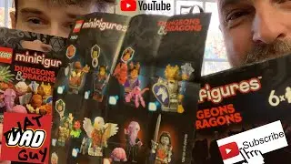Unboxing Mystery LEGO Dungeons & Dragons Minifigures with Arye! 🎲🧙‍♂️