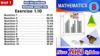 Exercise 1.10 | Class 8@educationuptoclass12