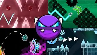 4 NC Demons #1 Geometry Dash “ZXCircles”, “Ratio Circles”, “Ultra Paracosm”, “Problematic”