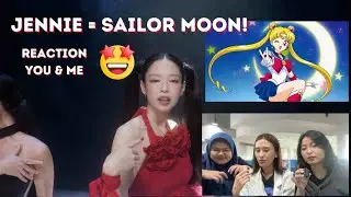 Reaction Jennie Blackpink - You and Me Mirip Sailor Moon!