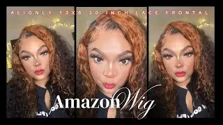 Alionly store 13x6 30 Inch Lace Frontal wig