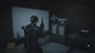 Mr.X is chasing us now. RESIDENT EVIL 2 (PS5) episode 3