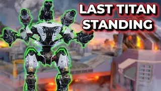 WR - Anguisher Eiffel - The Last Standing Titan Against Mauler And Eiffel Squad  | War Robots