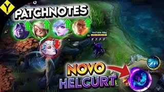 REWORK HELCURT, NERF AURORA, BUFF ATIRADORES - PATCH NOTES