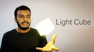 How to make a light cube. wireless charging and touch switch | Science farm