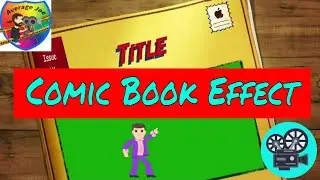 Comic Book Effect  on Green Screen 1080p-HD Free