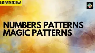 Number pattern | Number Pattern Program in Python Using loop | Magic Emoji in python |Patterns fun