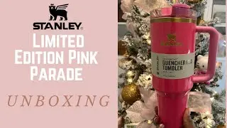 Stanley Adventure Quencher Tumbler | Limited Edition Pink Parade Unboxing #stanleytumbler