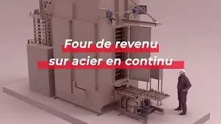 Continuous steel tempering furnace - SAT Thermique