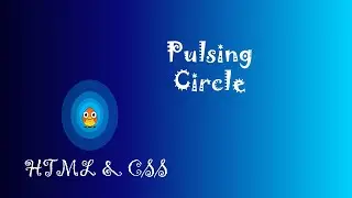 Making Circular Pulse Animation using CSS|Motion using css