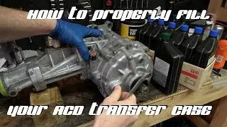 EVO 9 SE BUILD EPISODE: 12 How to properly fill an Evo ACD transfer case