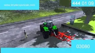 DEUTZ AGROTRON X720 TRAKTÖR 03080 www bruderoyuncak com