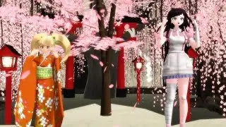 【MMDxSDR2】Teru Teru てるてる【Hiyoko Saionji/Mikan Tsumiki】Short ver.