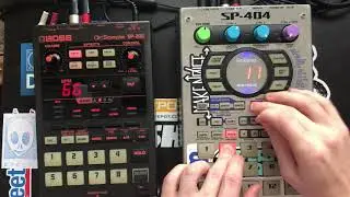 sp202 + sp404 vinyl flip and chop process // ruby