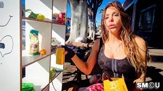 𝗙𝗘𝗘𝗗𝗜𝗡𝗚 𝗩𝗘𝗡𝗜𝗖𝗘: Daisy the Venice Healer Joins Grassroots Effort to Stock Free Pantry in Venice
