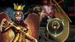 So I Tried Crown Golden Armor Wonder Woman Injustice 2 Mobile