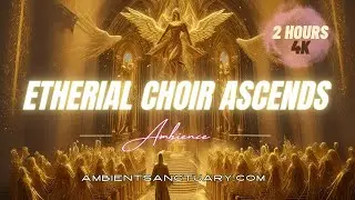 ⛪ Etherial Choir Ascends | Ambient Music | 4K UHD | 2 hours