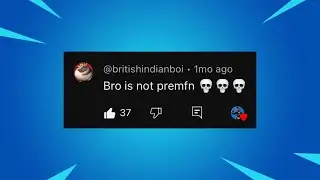 Bro is not Premfn...