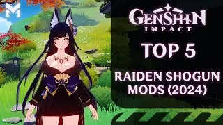 TOP 5 Raiden Shogun Mods | Genshin Impact (2024)
