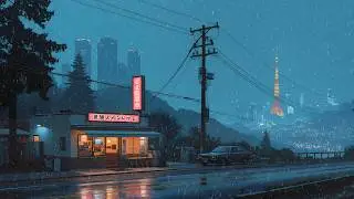 Rainy Nights Feel Different Here 🌃 Emotional Chill Lofi Mix