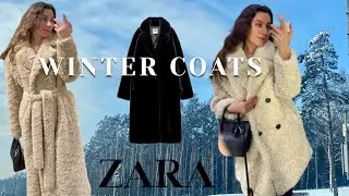 WINTER COATS| ZARA HAUL TRY ON|