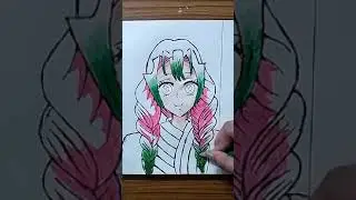 How to draw Mitsuri