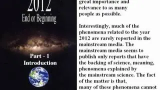 2012 - End or Beginning (Part-1) - About and Introduction