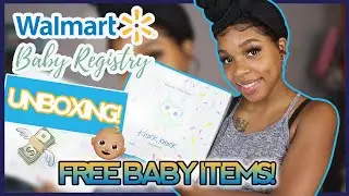 2020 COMPLETELY FREE Walmart Baby Registry Box Unboxing| FT. Nurture by Glow