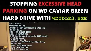Disabling idle3 timer on WDC Caviar Green 