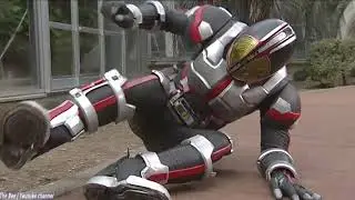 Kamen Rider FAIZ EP05 Battle scene   仮面ライダー 555