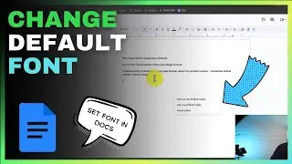 How To Change Default Font In Google Docs