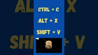 What is the shortcut key to copy selected text or items to the clipboard in most applications ?