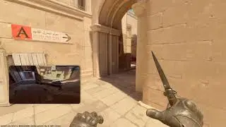 CS2 | Anubis | Smoke from Boat to Plateau