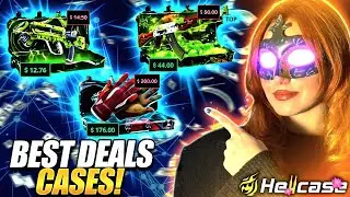 NEW BEST DEALS CASES OPENING ON HELLCASE !! ?! !! HELLCASE PROMO CODE 2025 ! Hellcase 2025