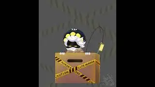 Murder Drones N | I like Hiding in Boxes Loop animation 12fps