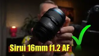 Объектив Sirui Sniper 16mm F1.2 AF APS-C E-Mount