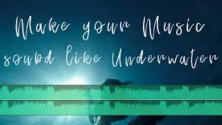 How to create the underwater Music effect | Premiere Pro