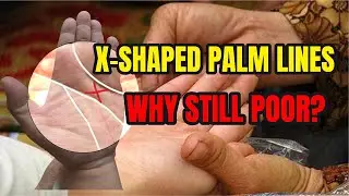 Only 3% have X-shaped palm lines, yet they don’t know this truth