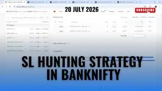 Bank Nifty Options Trading 📈 | Intraday Trading By Operating Market 