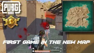 My First Game in the Newly Launched MAP! I went against Pro campers! PUBG mobile