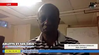 ARLETTE ET SES AMIS: LE CREATEUR DU 1ER TELEPHONE PORTABLE CONGOLAIS - PROF. JEAN MBELE