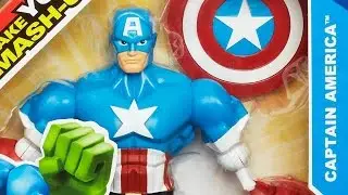 Сборные Супер Герои Капитан Америка / Super Hero Mashers Captain America - чудо / Marvel - A6827