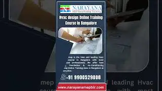 Hvac design Online Training Course in Bangalore | Hyderabad | Chennai | Delhi | Dubai | UAE | Qatar
